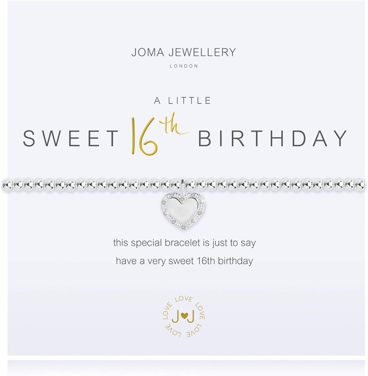 A Little Birthday Bracelet To Celebrate A Little Special Birthday -Sweet 16-18th -21st -30th - 40th -50th - 60th -70th Birthday Bracelets — view 3
