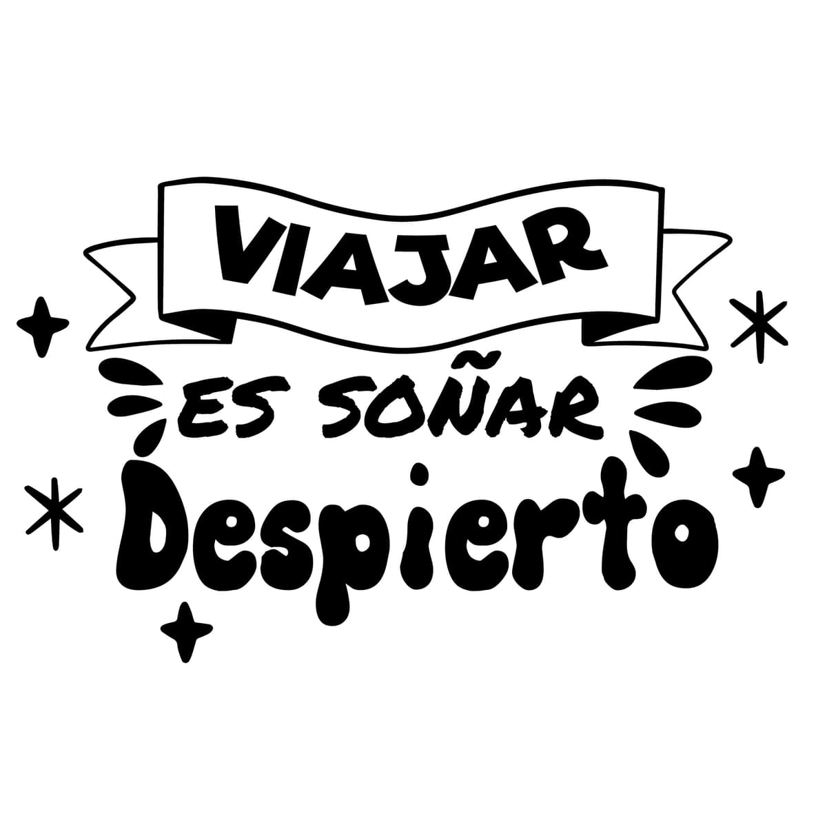 Outdoor Motorhome Sticker for Vans and Camper – Vinyl 'Living My Dream' (20 cm x 30 cm) — view 5