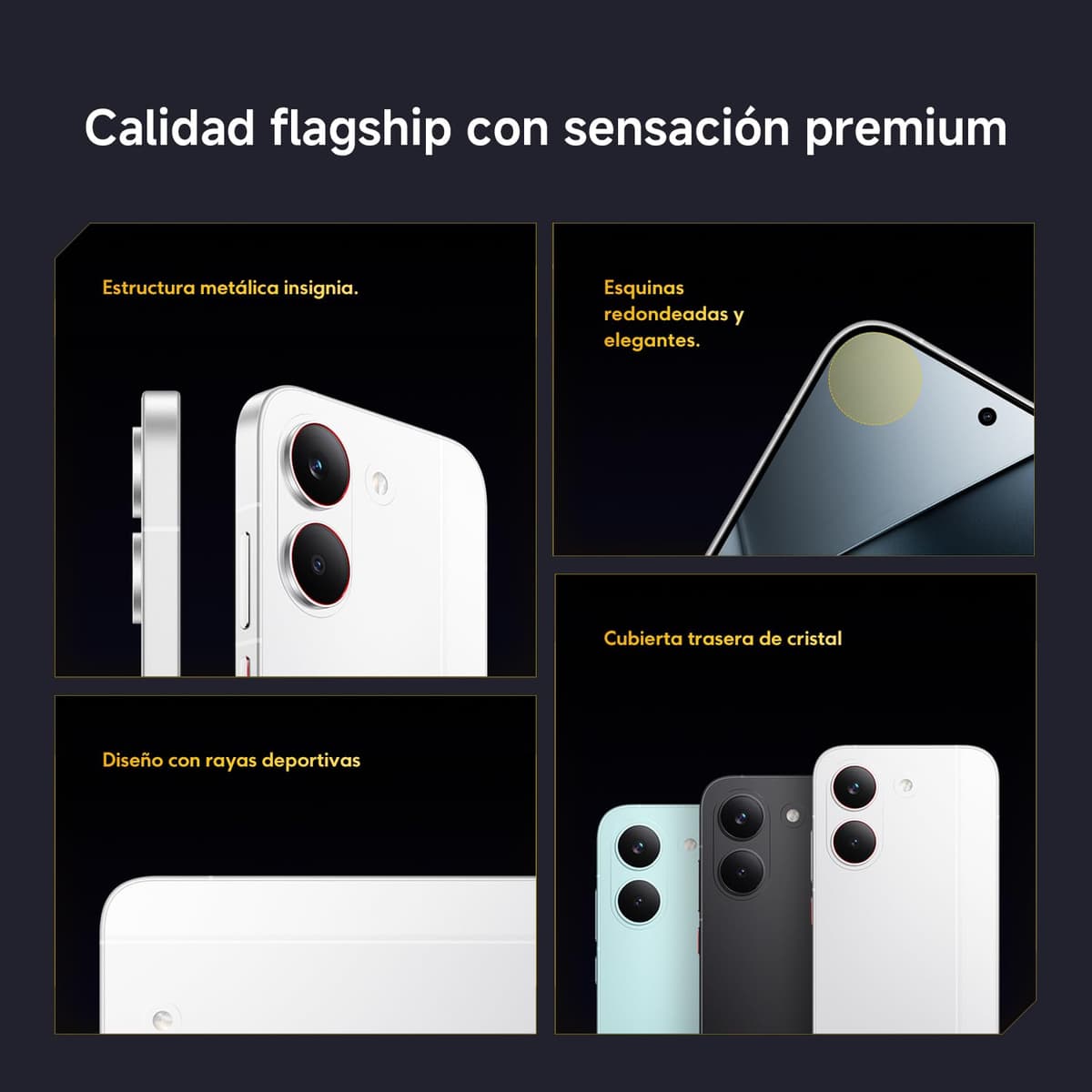 XIAOMI POCO X8 Pro - Smartphone de 8+256GB, Dimensity 8500-Ultra, batería de 6500 mAh, Sensor Sony IMX882 de 50MP con OIS, 1 año de garantía Extra, Cargador no Incluido, Blanco (Versión ES) — view 11