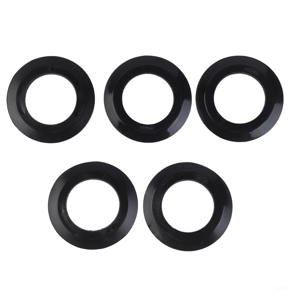 Springwillfly 5 Pack Rubber Seal Washer Gasket For Kitchen Sink Basket Strainer, Flexible Black Replacement Seals For 78Mm 79Mm 80Mm 82Mm 83Mm(For 78 79 80mm) — view 2