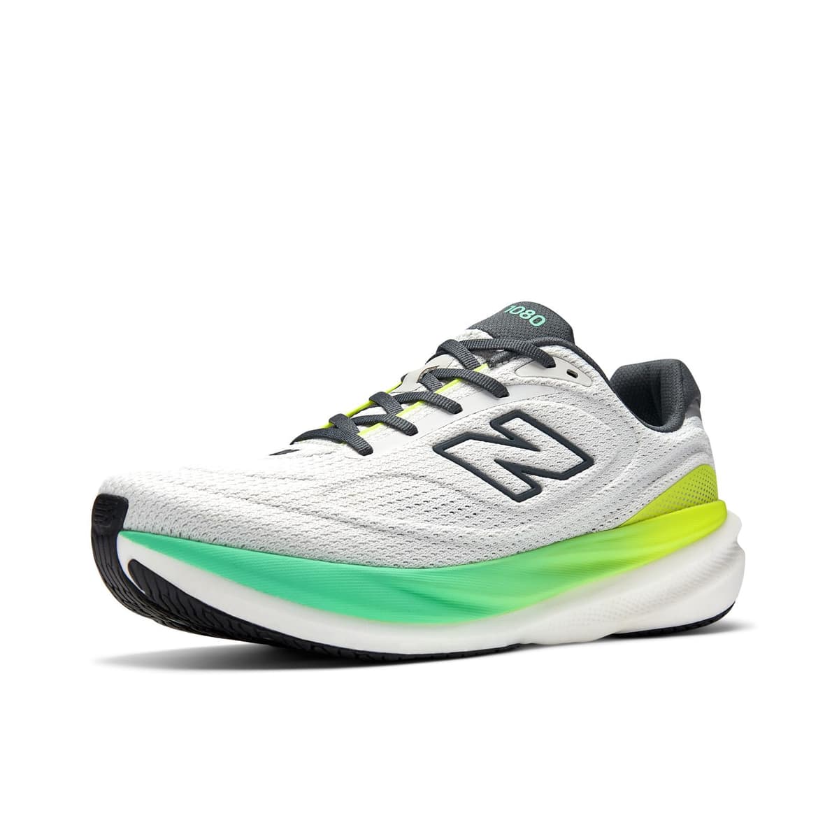 New Balance Fresh Foam X 1080 V14 - Tenis de Correr para Hombre, Clementina/Angora/Cemento Negro — view 22
