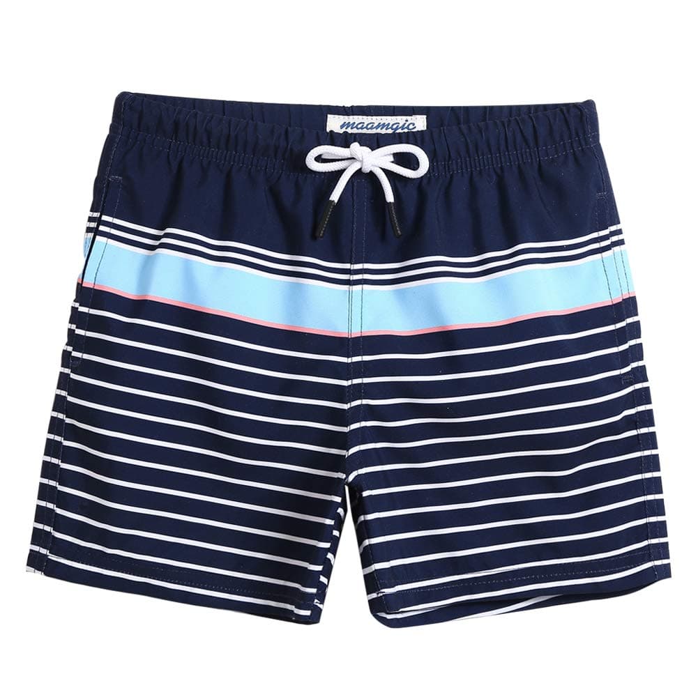 MaaMgic Bañador Niño Ropa de Baño para Niño Secado rápido Interior de Malla Short de Natación Estampado — view 40