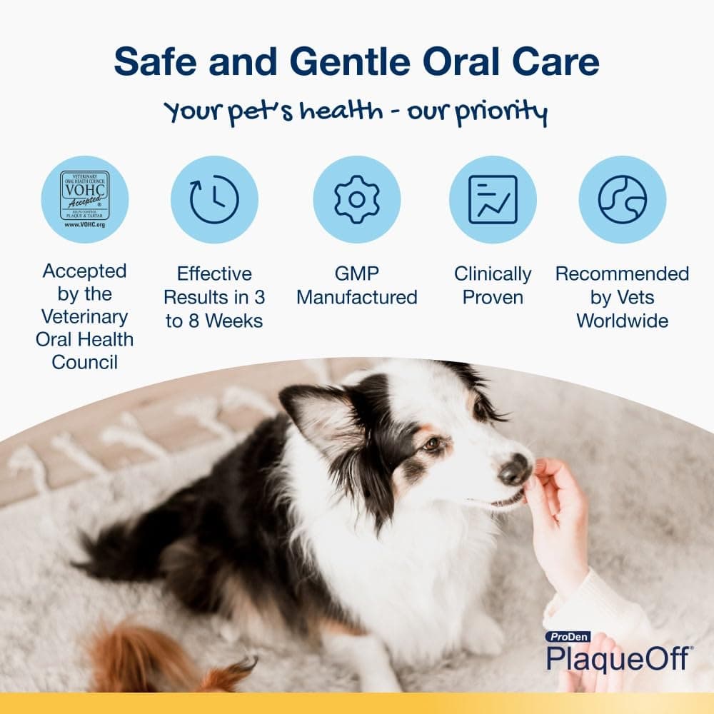 ProDen PlaqueOff Dental Bites Bundle for Small Dogs - Tartar & Bad Breath Remover 100% Natural Teeth Cleaner - Improve Overall Oral Health - 60g — view 2