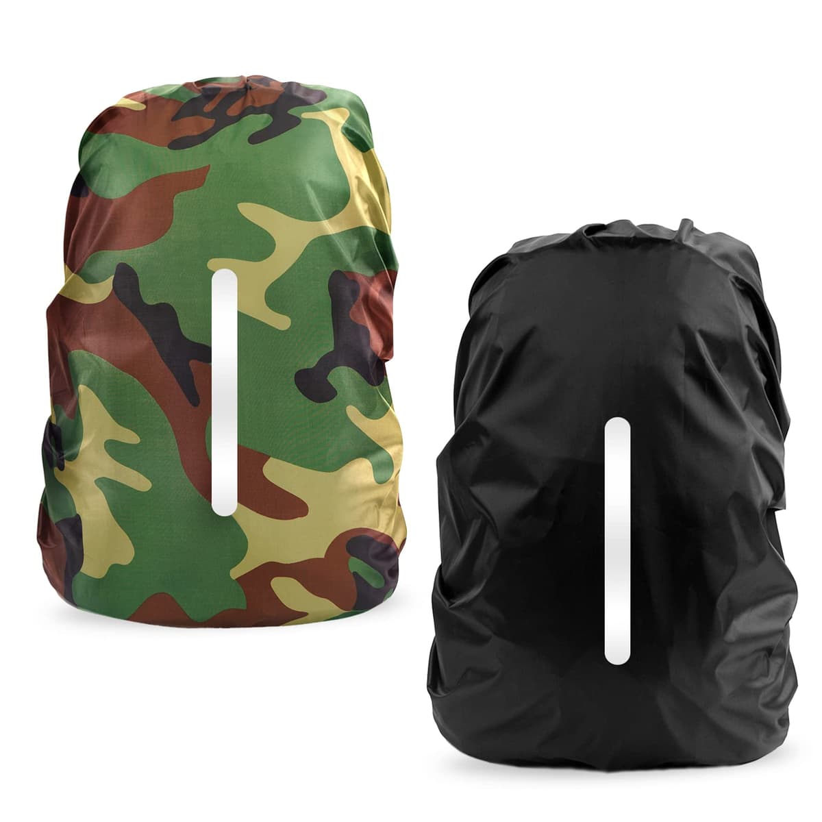 LAMA 2pcs Funda Impermeable para la Lluvia para Mochila, Protector Reflectante a Prueba de Lluvia para Antipolvo y Antirrobo S 18L-25L — view 20