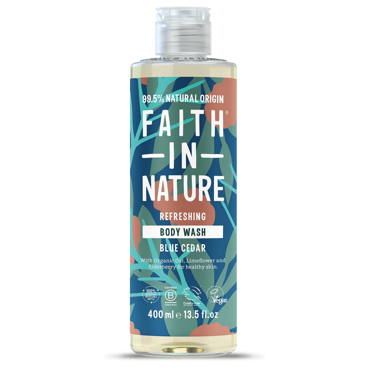 Faith In Nature Natural Aloe Vera Body Wash, Soothing Shower Gel, Vegan and Cruelty Free, No SLS or Parabens, 400 ml — view 8