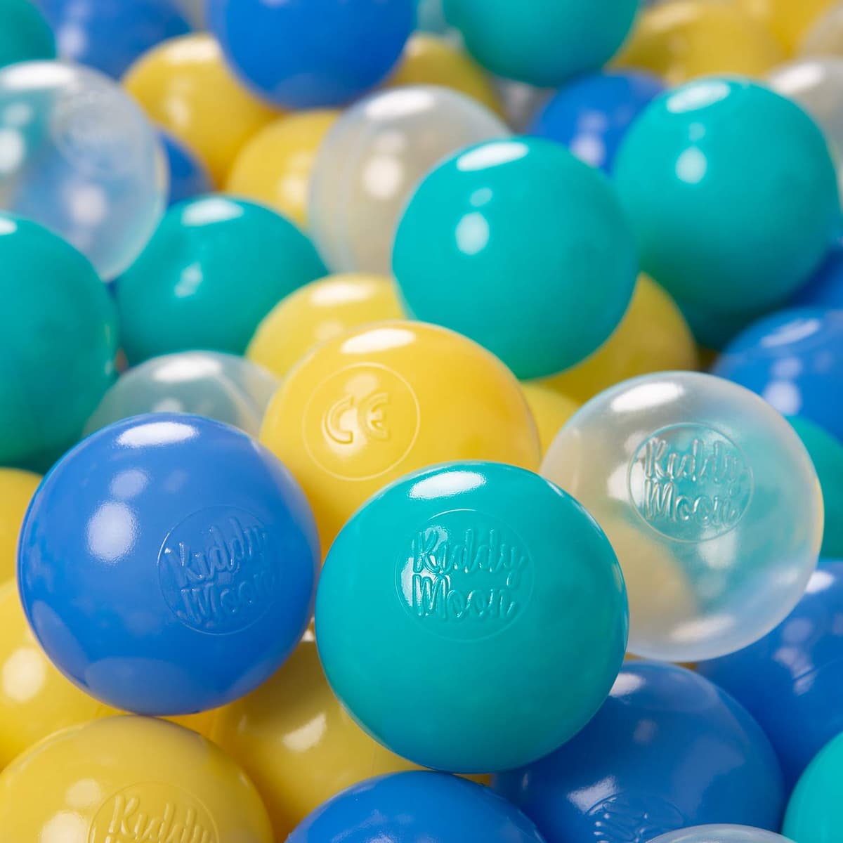 KiddyMoon Bolas Colores para Piscina Plástico ∅ 6Cm Niños Infantil Fabricado UE — view 32
