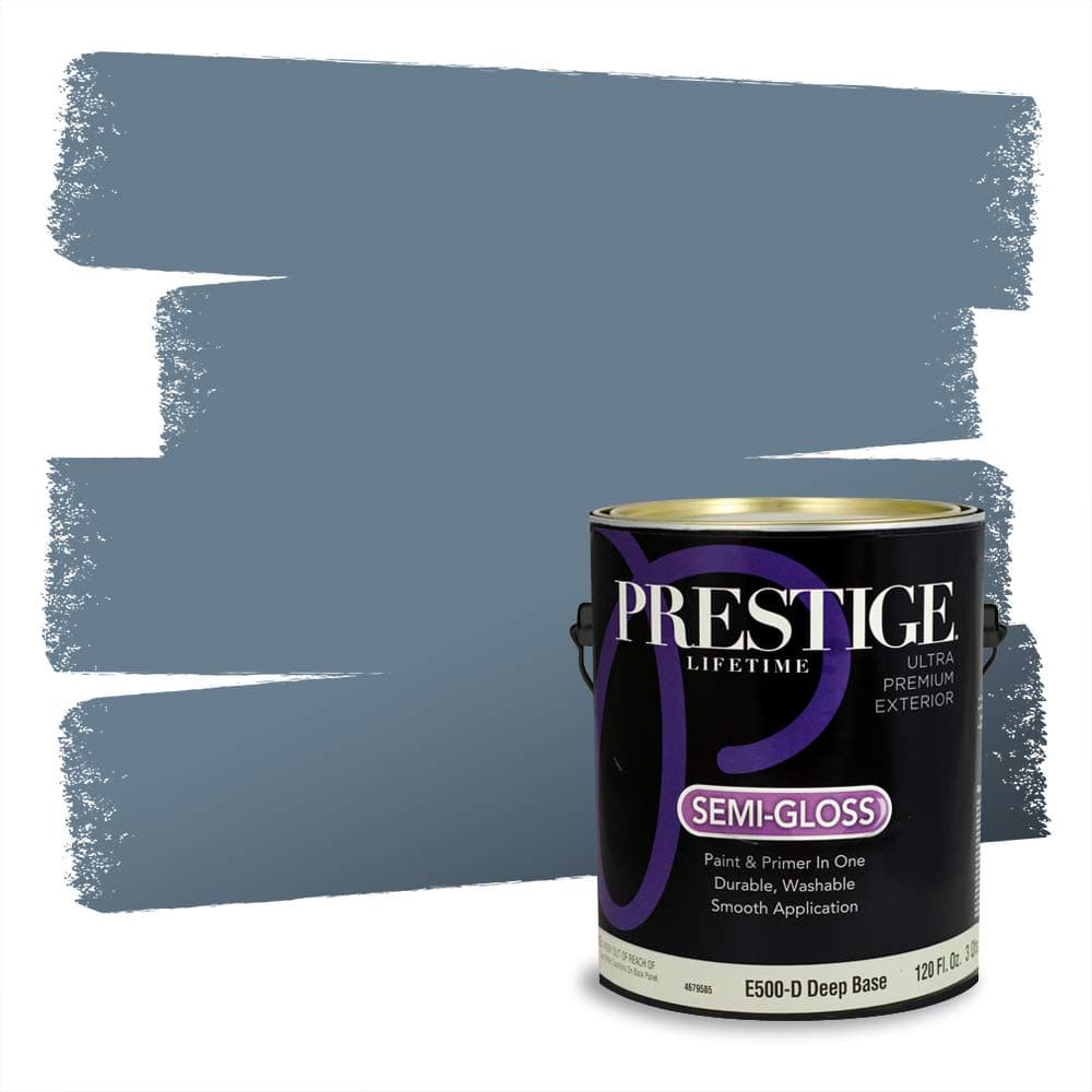 PRESTIGE Paints Interior Paint and Primer In One, 1-Gallon, Semi-Gloss, Comparable Match of Valspar* Dewdrop* — view 1386