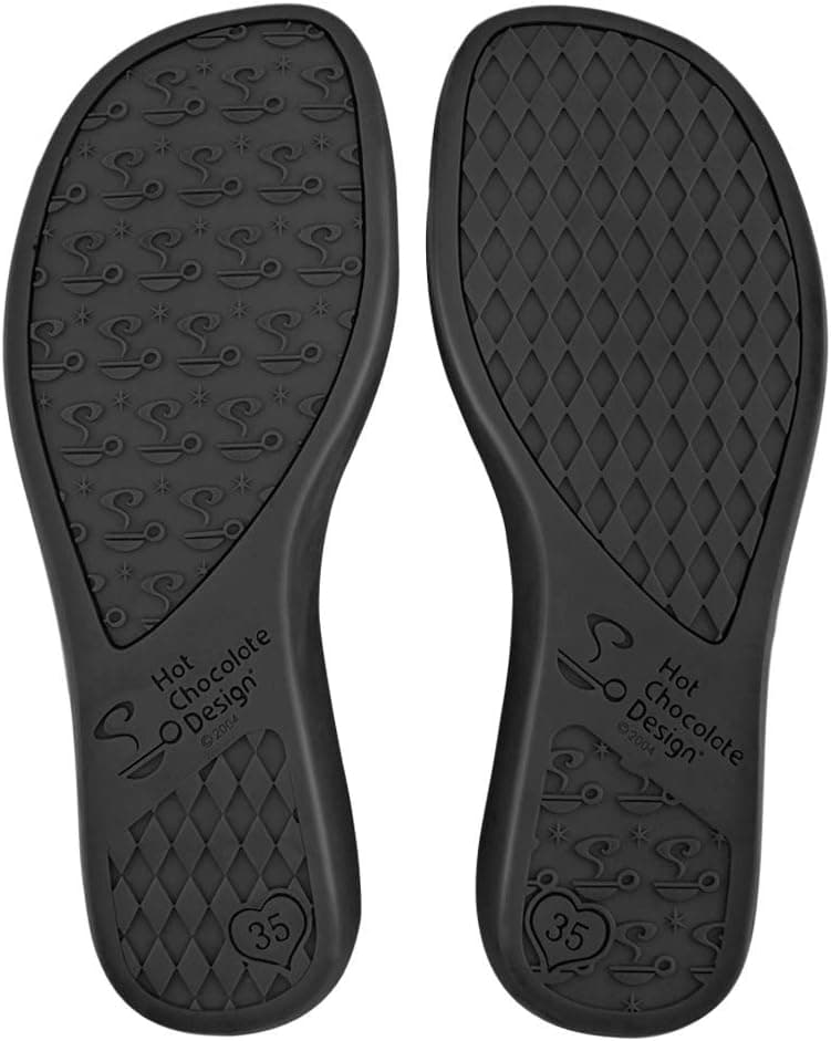 Hot Chocolate Design Chocolaticas Funky Canvas Women's Mary Jane Flat Shoes 4 UK Ladybug — view 3