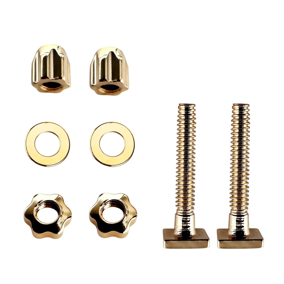 Tornillos de repuesto para lentes de sol Cartier sin montura y kit de reparación de tornillos cuadrados de 2,5 mm (dorado) — view 4