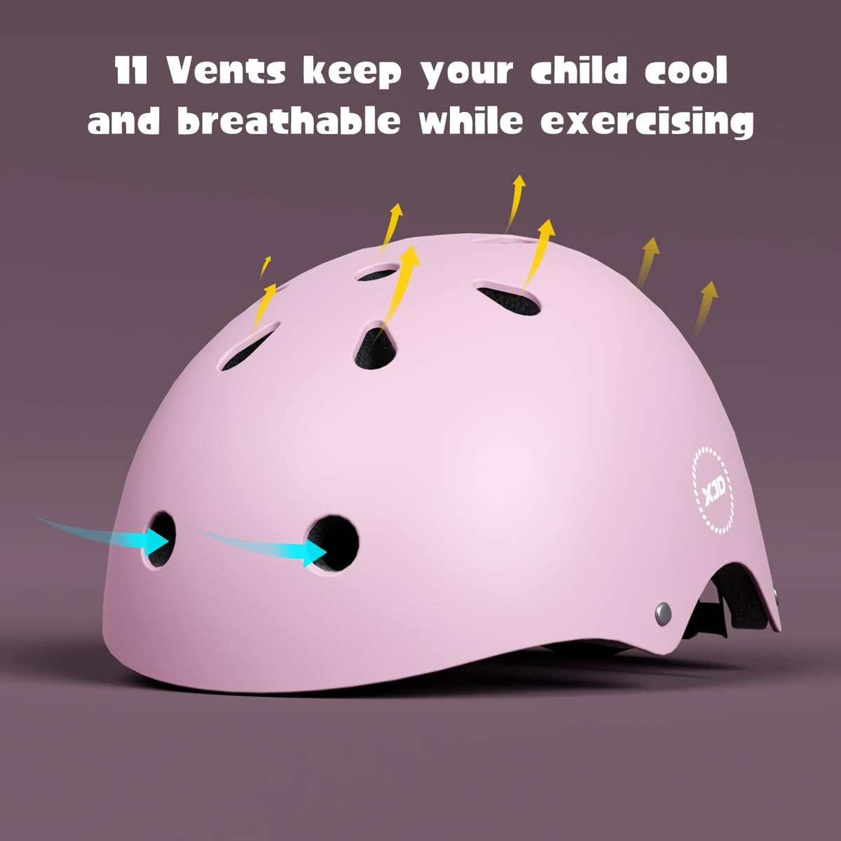 XJD Casco de Ciclismo para Niños Ajustable Casco Bicicleta Niño Casco Infantil Patinete Rollerskate de 3 a 14 Años Protecciones para Múltiples Deportes — view 21