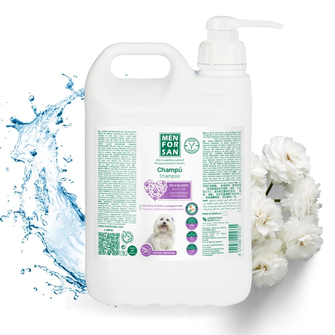 MENFORSAN Champú Aloe Vera para Perros | Hidrata en profundidad | Acción Anti Irritaciones y Anti Eczemas | 100% Natural | Herbácea | 1L — view 36