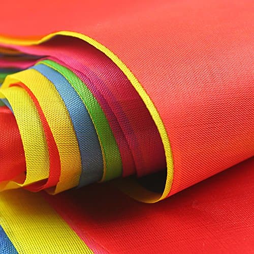 250pcs Multicolor Pennant Flags,LOOBJOYGAME 263Ft Nylon Fabric Decorations Grand Opening Banner Rope — view 4