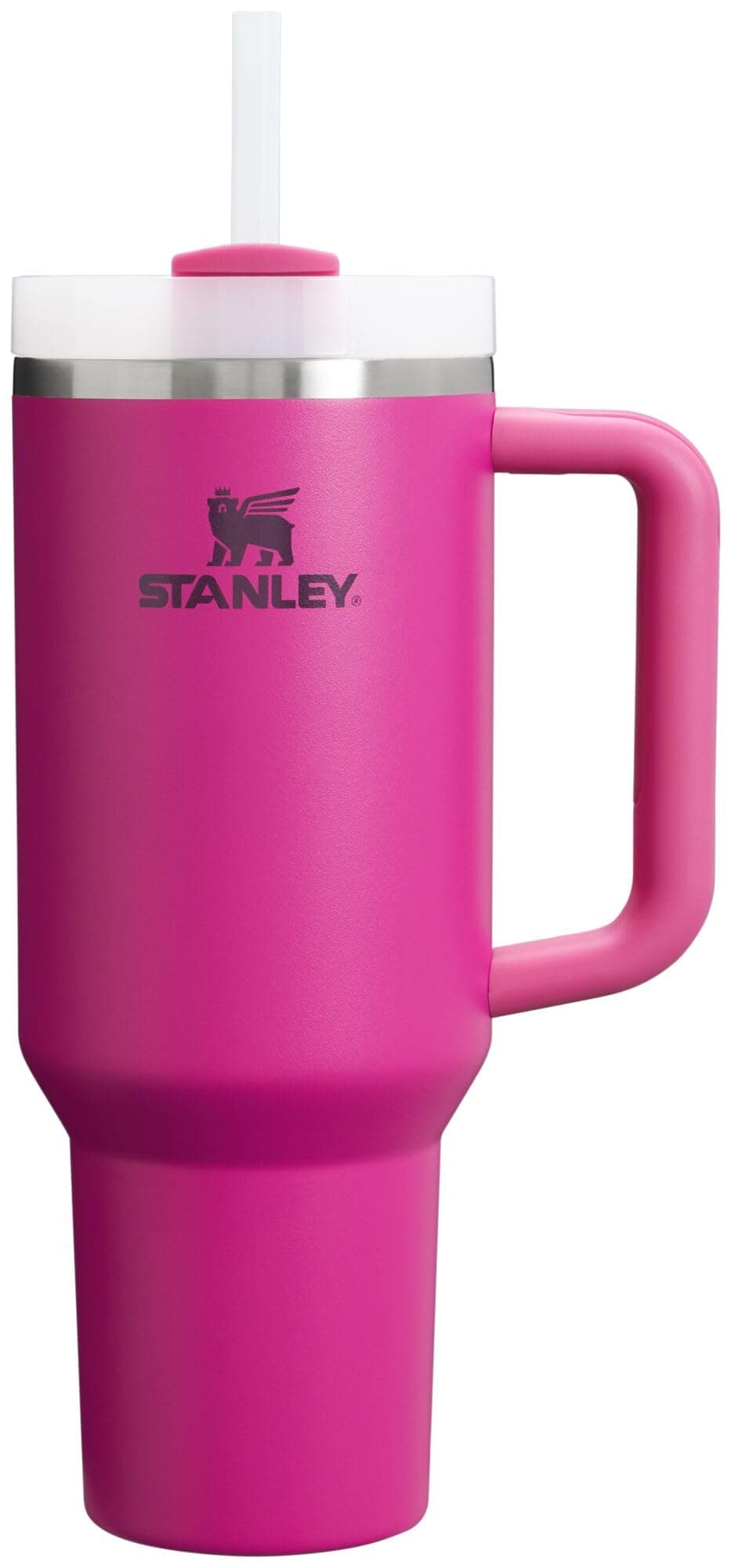 Stanley Quencher - Vaso H2.0 con mango - 1200 ml - Tapa de rosca con pajita incluida - Antifugas y portavasos de coche compatible para viajes - Vaso térmico de acero — view 28