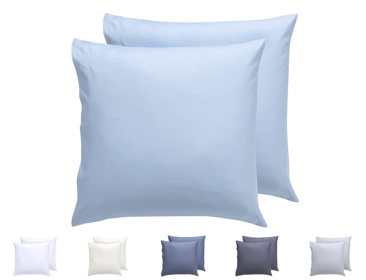 Todocama – Juego de 2 Fundas de Almohada, Microfibra Extra Suave, hipoalergénicas. Juego de 2-70x40 cm Blanco — view 44