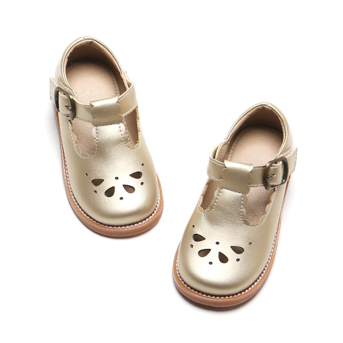 Felix & Flora Toddler Little Girl Mary Jane Dress Shoes - Ballet Flats for Girl Party School Shoes — view 26