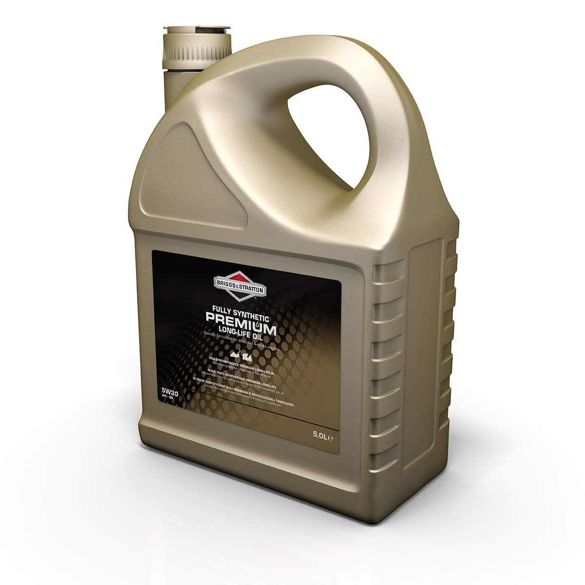 Briggs & Stratton 100004E 4-Stroke Lawn Mower Engine Oil SAE30, 500ml, Black, 0.5 Litre — view 7