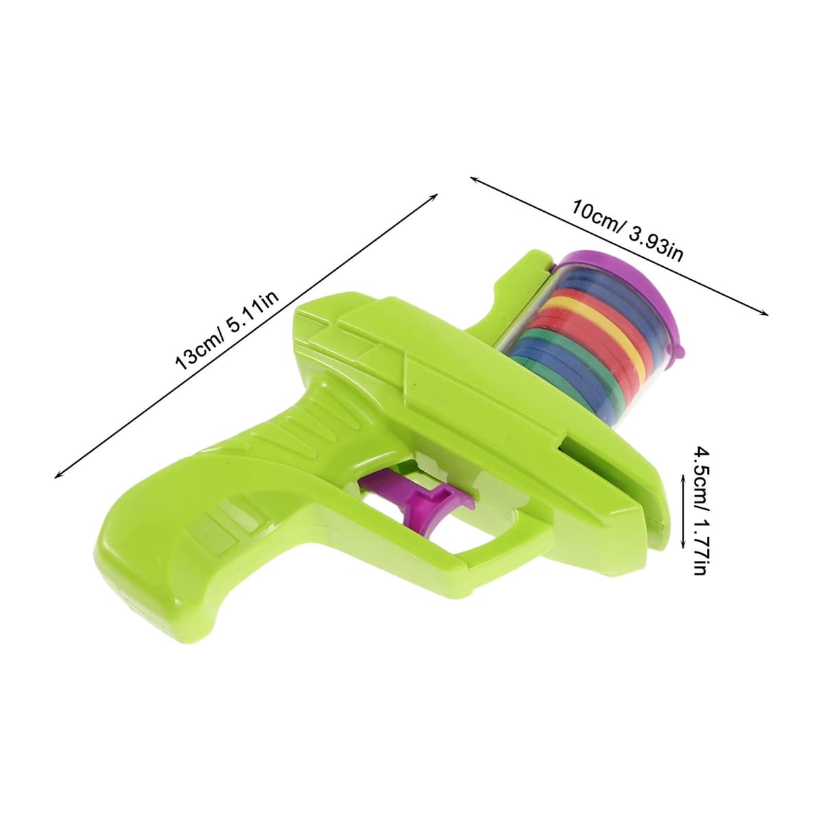 TOYANDONA Juego de 4 Discos voladores de Espuma para niños y niñas, Divertidos platillos voladores para Actividades al Aire Libre, Playa, Patio, jardín, etc. — view 4