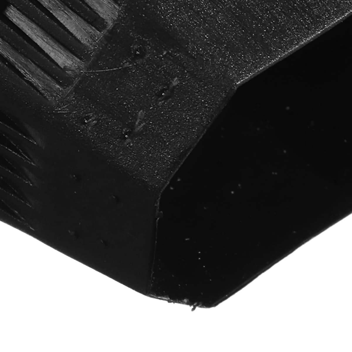 ROMISBABA Tapones para Mango de Raqueta de Bádminton y Tenis Cubierta Plástica Negra Nº2 Juego de 2 Piezas Protector Ajuste Seguro para Entrenamiento y Competición — view 3