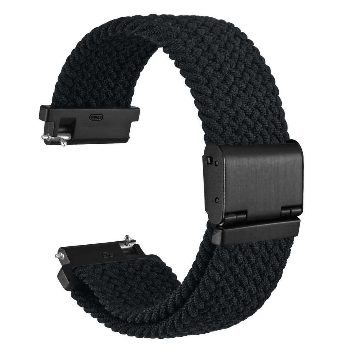 WOCCI Tejido Correas Reloj de Nailon para Hombre y Mujer, Hebilla Ajustable, Liberación Rápida, Trenzado Bandas Deportivas de Repuesto 18mm 19mm 20mm 21mm 22mm