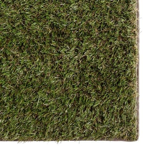 iCustomrug Artificial Thick Realistic Grass Mats & Turf Rugs 2' X 3' Synthetic Grass in Many Custom Sizes and Widths with Finished Edges with Binding Tape(Pack of 2) — view 4