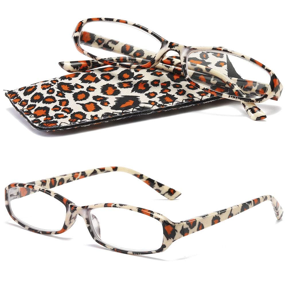VEVESMUNDO Gafas de Lectura Mujer Hombre Compactas Portatiles Flores Anteojos Para Leer con Colores Bolsillo 1.0 1.25 1.5 1.75 2.0 2.25 2.5 2.75 3.0 3.5 4.0 — view 11