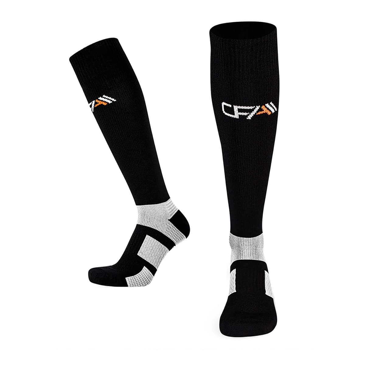 CFA V1 Calcetines Compresion Mujer y Hombre Graduada Antiampollas, Ideales Para El Deporte | Modelo Hasta La Rodilla | Soporte De Tobillo Y Arco | Diseño Danés | Fabricado En Portugal — view 7