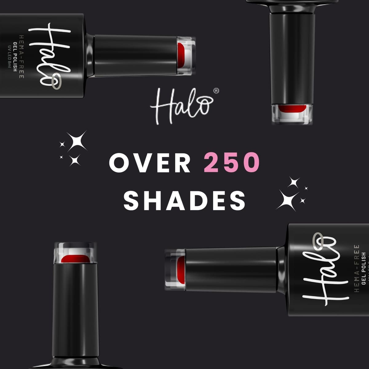 Halo Gel Polish 8ml - Toasty. UV/LED Gel Nail Polish, Long Lasting & Easy To Apply. Nail Art Colours For Manicure & Pedicure. Gel Polish For Professional & Home Use. — view 3