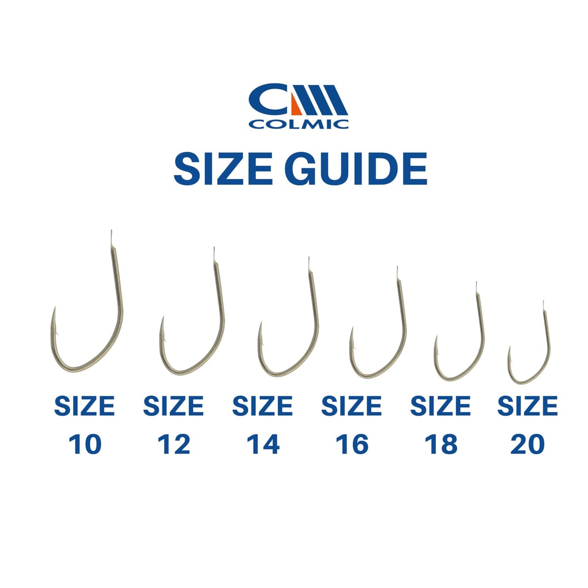 Colmic 10 anzuelos de pesca WBN502 Carp Line de acero al carbono negro níquel – Flatted, redondo, Barbless – Precisos y resistentes para pesca de carpas técnica – Producto oficial Colmic — view 3