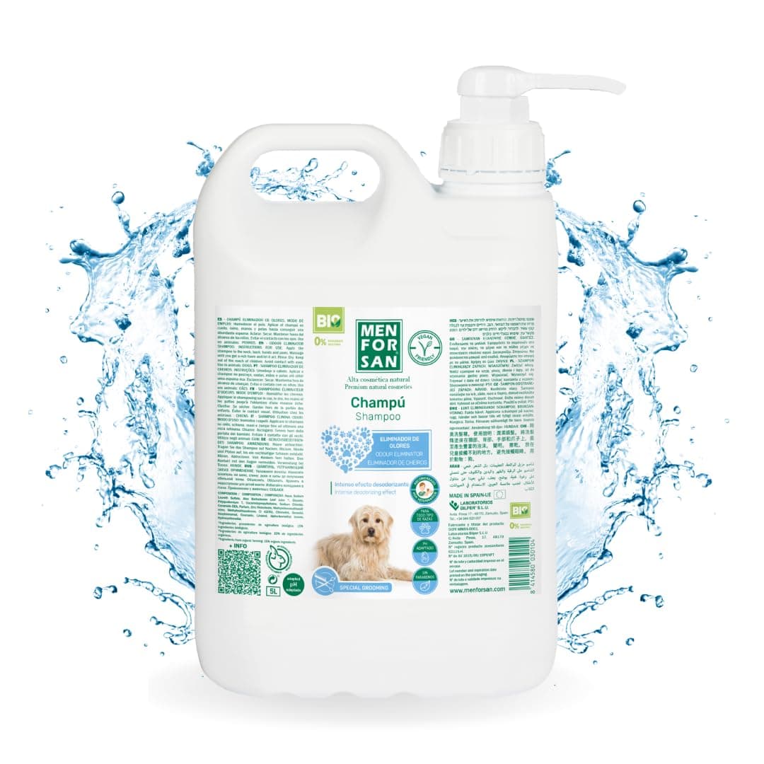MENFORSAN Champú Aloe Vera para Perros | Hidrata en profundidad | Acción Anti Irritaciones y Anti Eczemas | 100% Natural | Herbácea | 1L — view 50