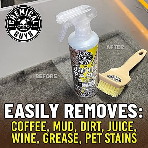 Chemical Guys Lightning Fast Carpet and Upholstery Stain Extractor - Chemical Guys Carpet Cleaner, Great for Fabric, Upholstery, Cars, Home, Office, Furniture, and More, Fresh Scent - 16 oz — view 8