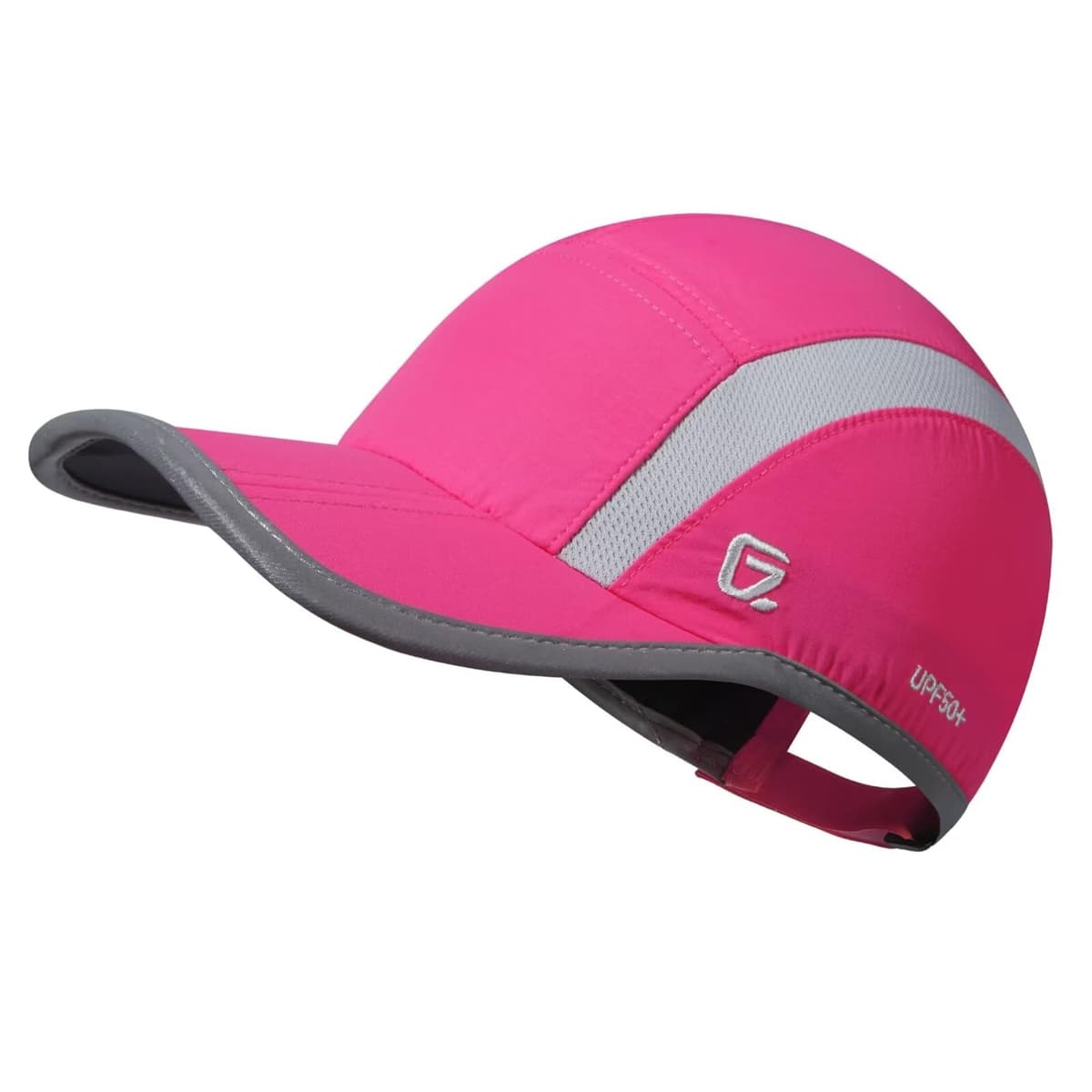 GADIEMKENSD UPF50+ Folding Outdoor Hat Unstructured Reflective Design Breathable Soft Sport Cap for Outdoor Sport — view 23