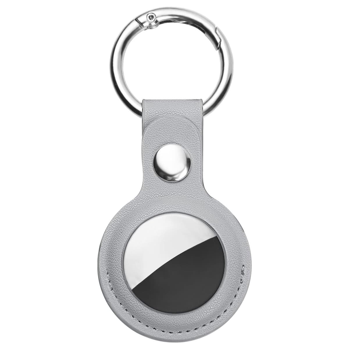 Ainiv Llavero para AirTag, 1 Pieza Llaveros para AirTag Funda Protectora, PU Localizador Portátil Antipérdida, Protectora de Cuero Funda Bluetooth Tracker Mascotas y Mochilas — view 22