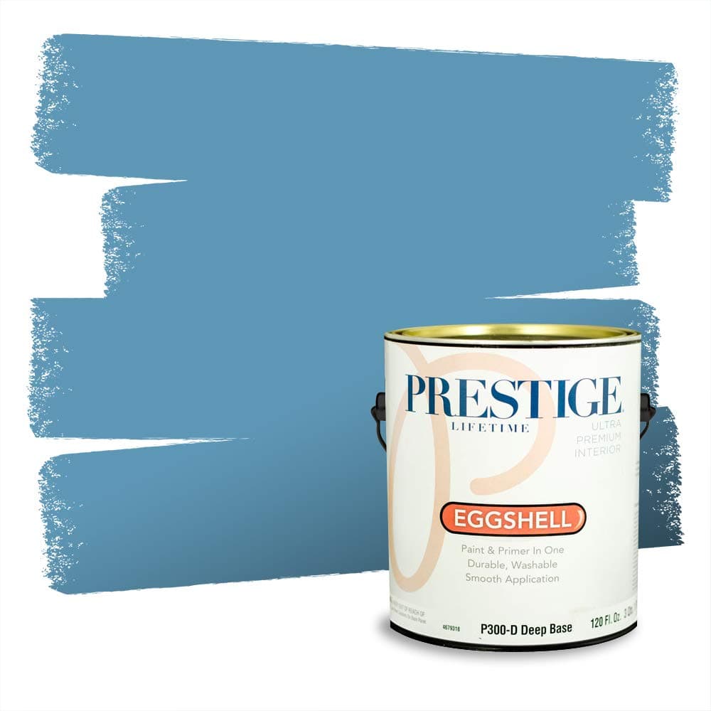 PRESTIGE Paints Interior Paint and Primer In One, 1-Gallon, Semi-Gloss, Comparable Match of Valspar* Dewdrop* — view 1356