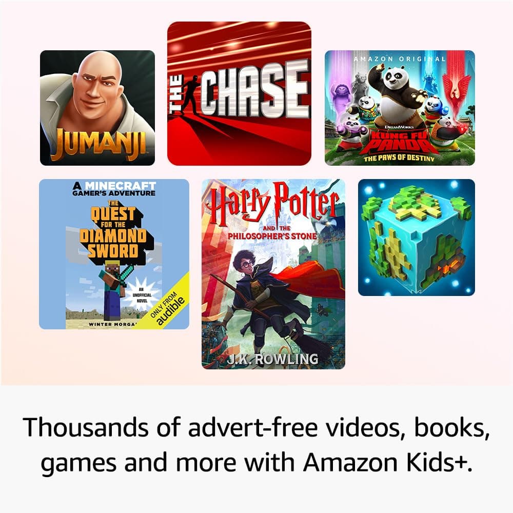 Amazon Fire HD 10 Kids Pro tablet (newest gen)| ages 6–12, long battery life, includes ads-free books, games, apps and videos that children love, 10.1" brilliant screen, parental controls, 32GB — view 4
