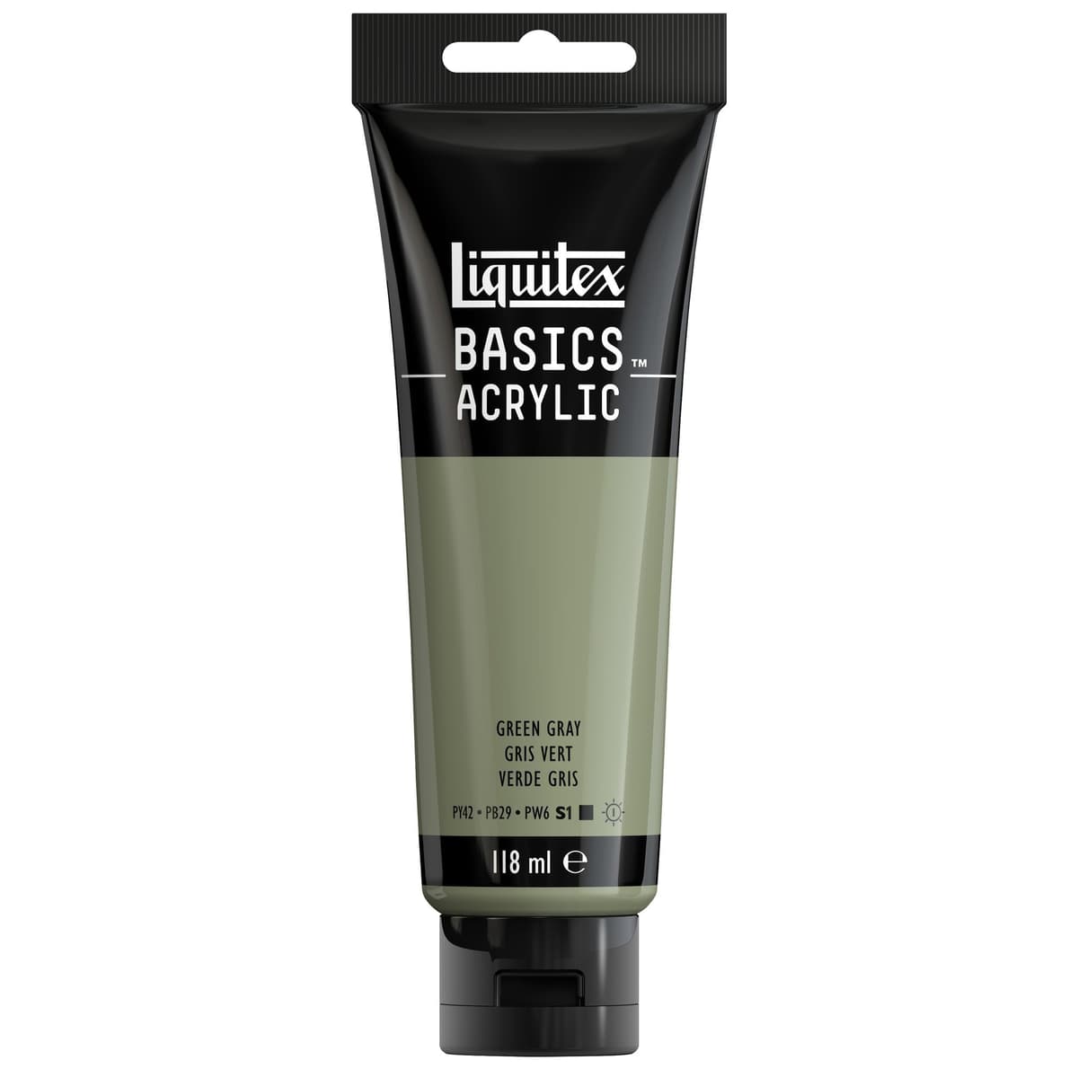 LIQUITEX Basics Acrylic Paint, Mars Black, 118 ml Tube — view 87