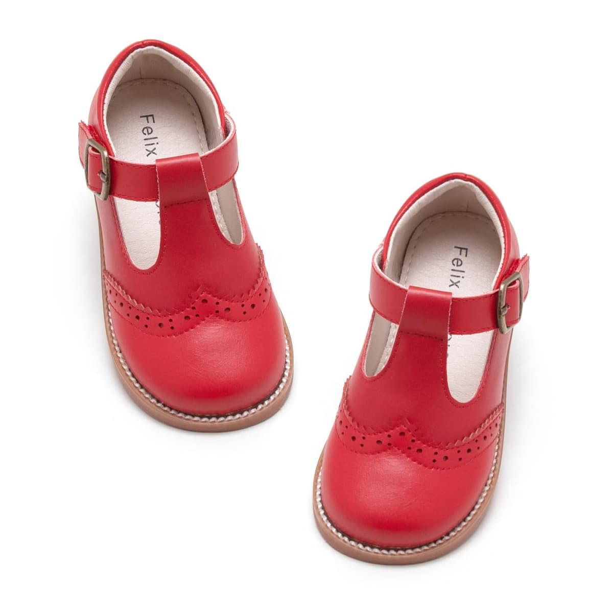 Felix & Flora Toddler Little Girl Mary Jane Dress Shoes - Ballet Flats for Girl Party School Shoes — view 55