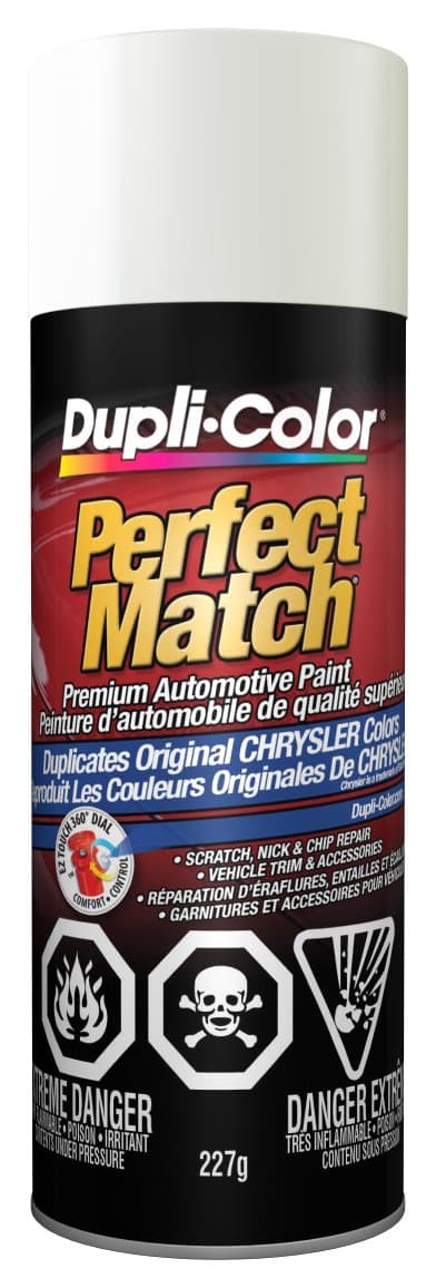 Dupli-Color CBFM03357 Perfect Match Premium Automotive Paint, Performance White, 8 Ounces, 1 (Non-Carb Compliant) — view 128
