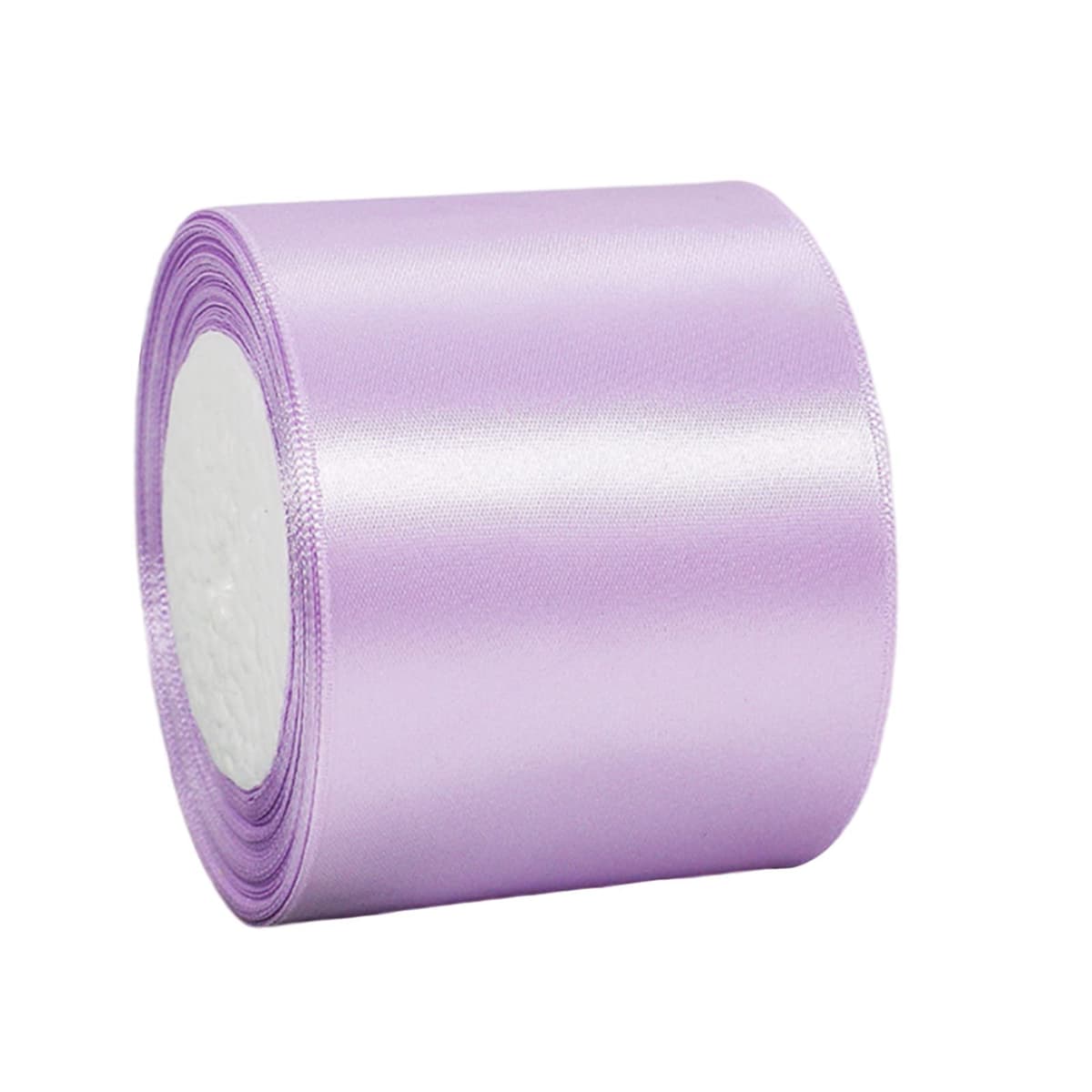 40mm Wide White Ribbon Thick Wedding Car Ribbon 22m, 1.5 inch Thick White Satin Ribbon for Gift Wrapping Wedding Car Christmas Birthday Cake Hair Bow Florist Bouquet Crafts Decorations — view 107
