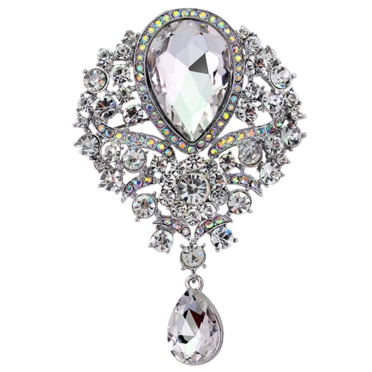 FAIRYGATE Brooches Enamel Brooch for Men Women Retro Rhinestone Lapel Pin Clothing Hat Decoration，B38 — view 26