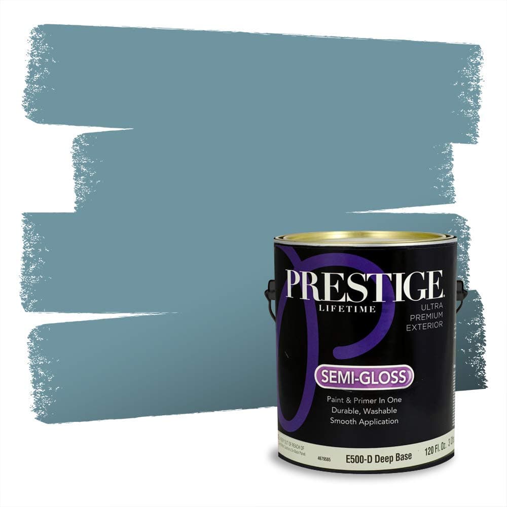 PRESTIGE Paints Interior Paint and Primer In One, 1-Gallon, Semi-Gloss, Comparable Match of Valspar* Dewdrop* — view 1395
