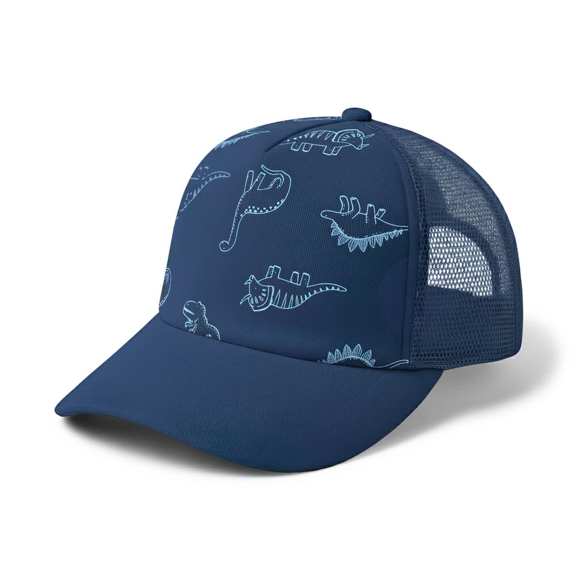 DRESHOW Niño Béisbol Gorra Bebé Sol Sombrero Lindo Sólido Color & Dinosaurio Patterned Gorras Unisex Bebé Camionero Sombreros Infantil Niño Kid Sombreros para Niños Niñas — view 20