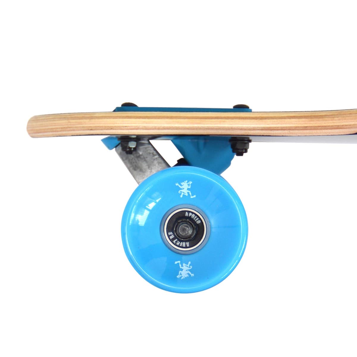Apollo Longboard edición Especial Tabla Completa, con rodamientos de Bolas ABEC Alta velicidad, Drop-Through Freeride Skate Cruiser Boards — view 2