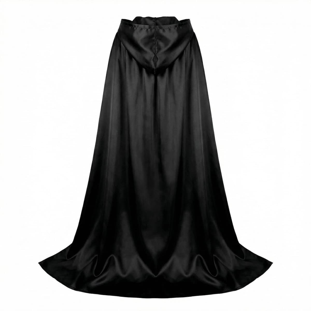 Proumhang Larga Capa con Capucha Medieval Vampiro Traje de Bruja Mujer Halloween Disfraz Carnaval Navidad Adulto — view 3