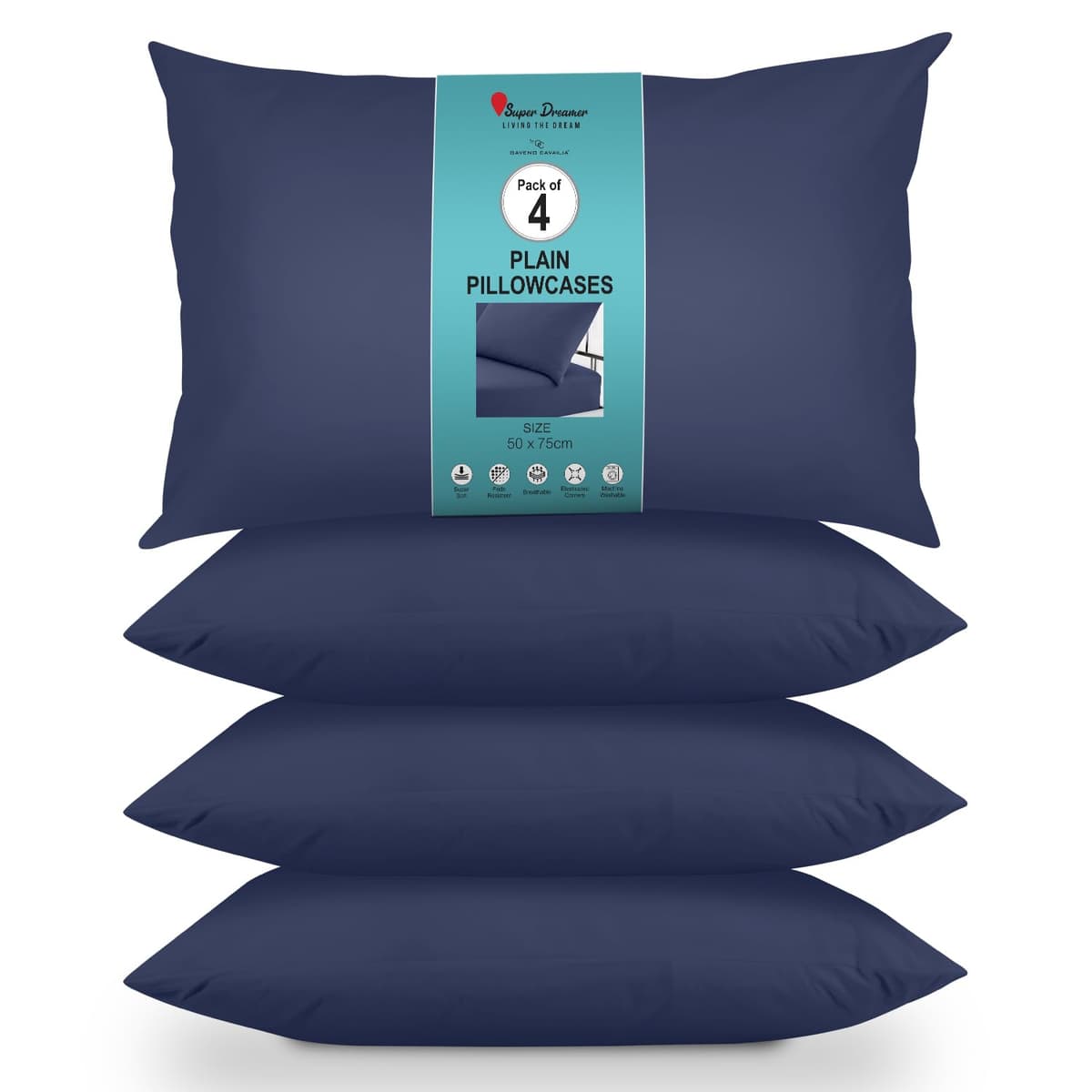 GC GAVENO CAVAILIA Fitted Sheet Single Bed (91 x 190cm) - Grey Bedding Sheets - Plain Dyed Microfiber Bed Sheets Single - (10 inch) 25cm Deep Pocket Bottom Sheet - Easycare - Wrinkle & Fade Resistant — view 63