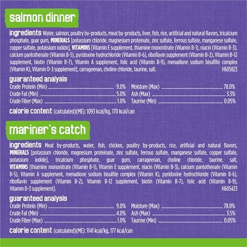 Purina Friskies Pate Wet Cat Food Variety Pack Seafood and Chicken Pate Favorites 40ct VP - (Pack of 40) 5.5 oz. Cans — view 6