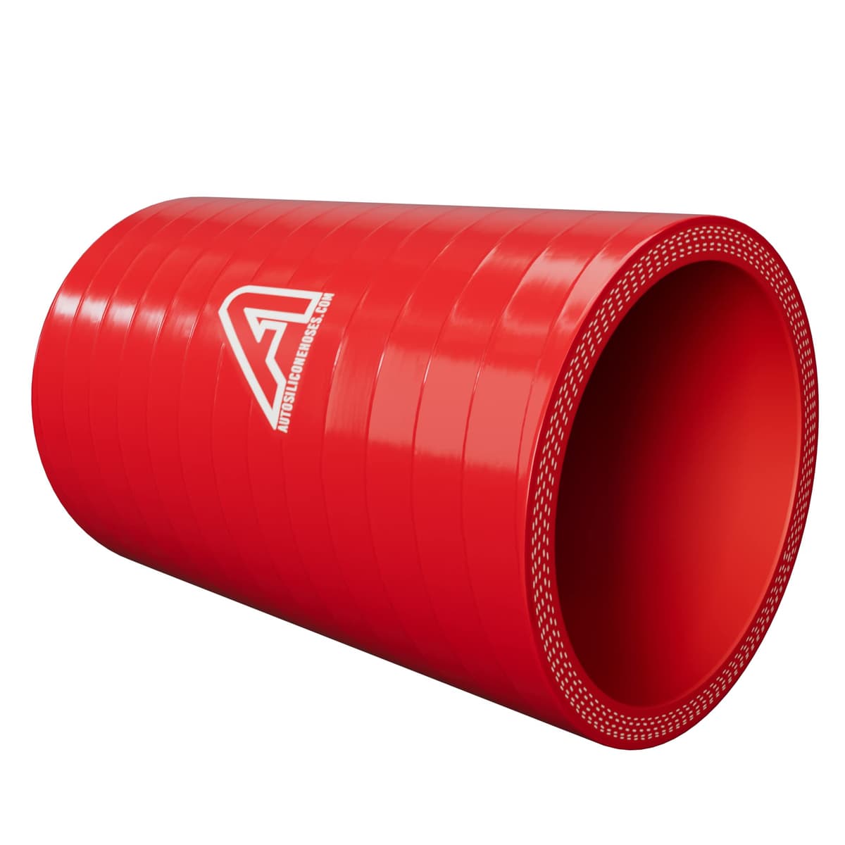 76mm 3" ID Silicone Straight Hose Joiner Coupler 75mm Length Red