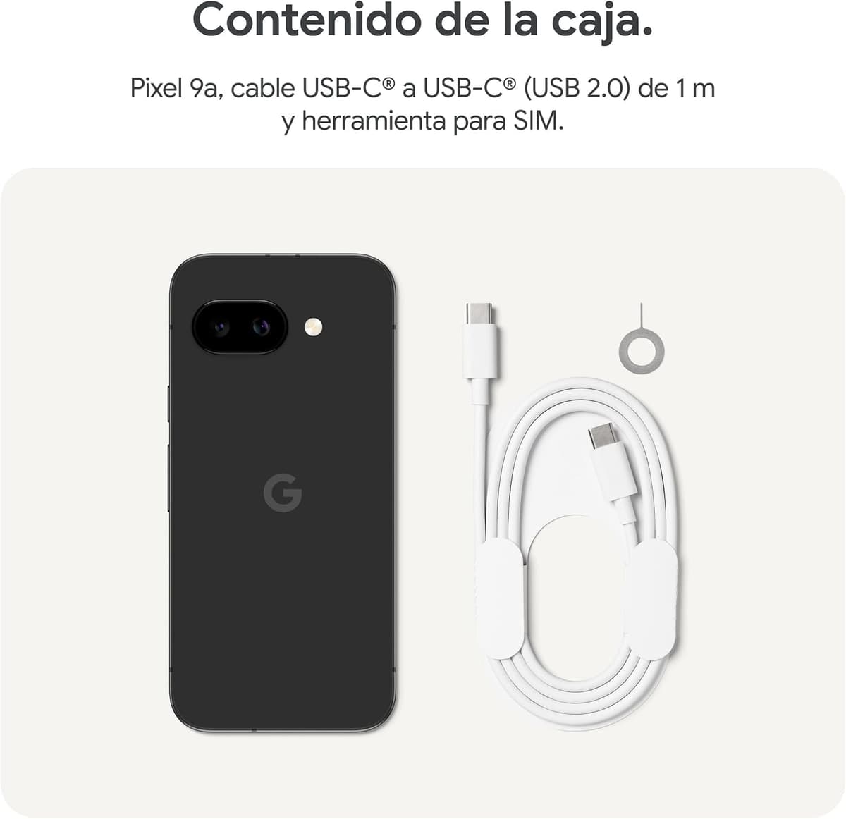 Google Pixel 9a – Smartphone Android Libre con cámara con IA, batería para Todo el día y potentes Funciones de Seguridad – Obsidiana, 128GB — view 5