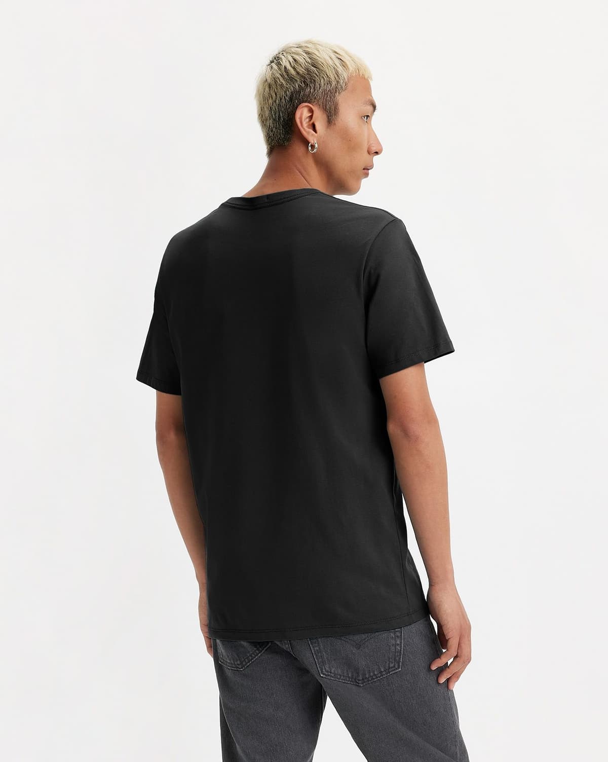Levi's Men's Ss Original Housemark Tee- Core Chesthit Logo T-Shirt — view 3