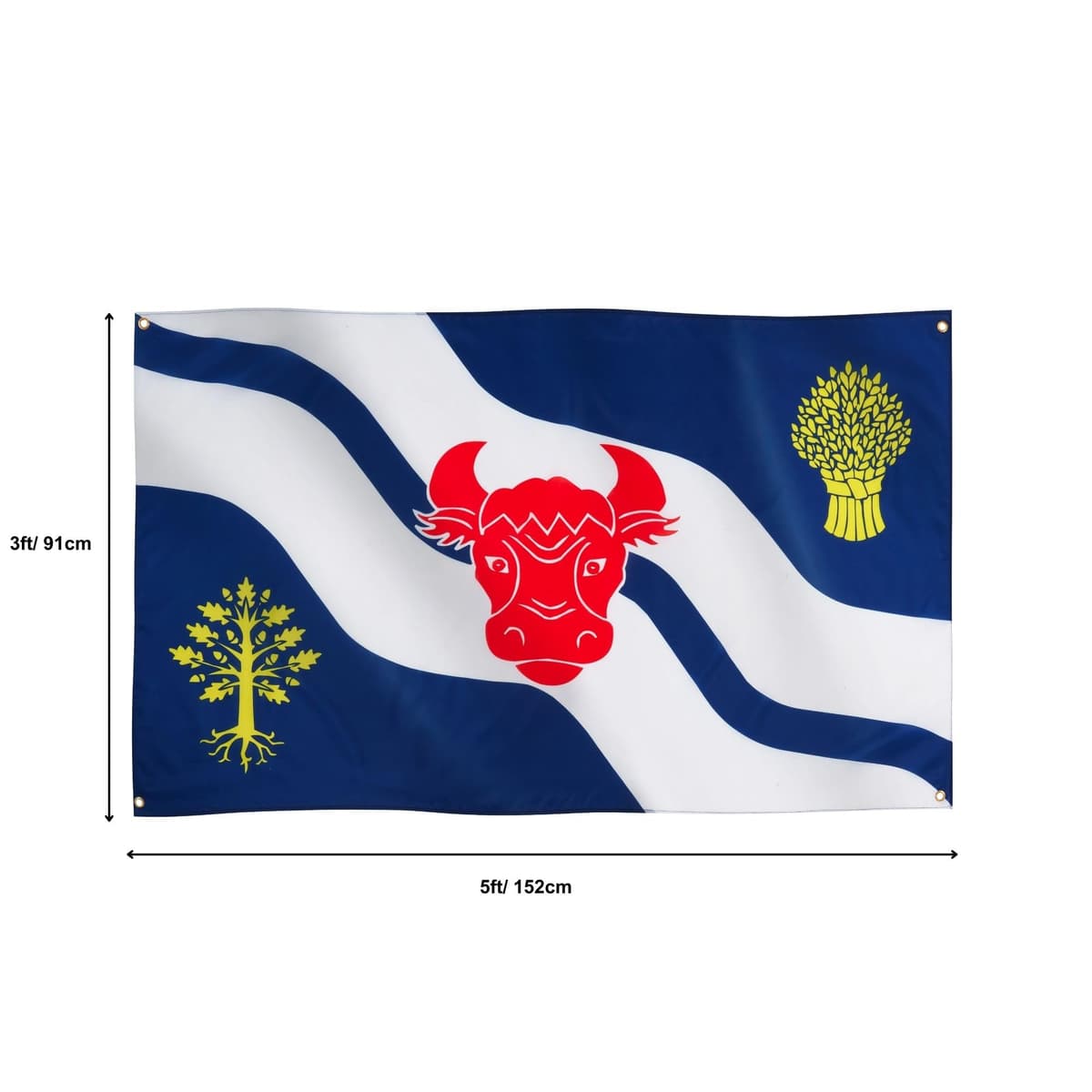 Runesol Lest We Forget, Premium Remembrance Poppy Day Flag - 3ft x 5ft, 4 Grommets, Indoors/Outdoors — view 114