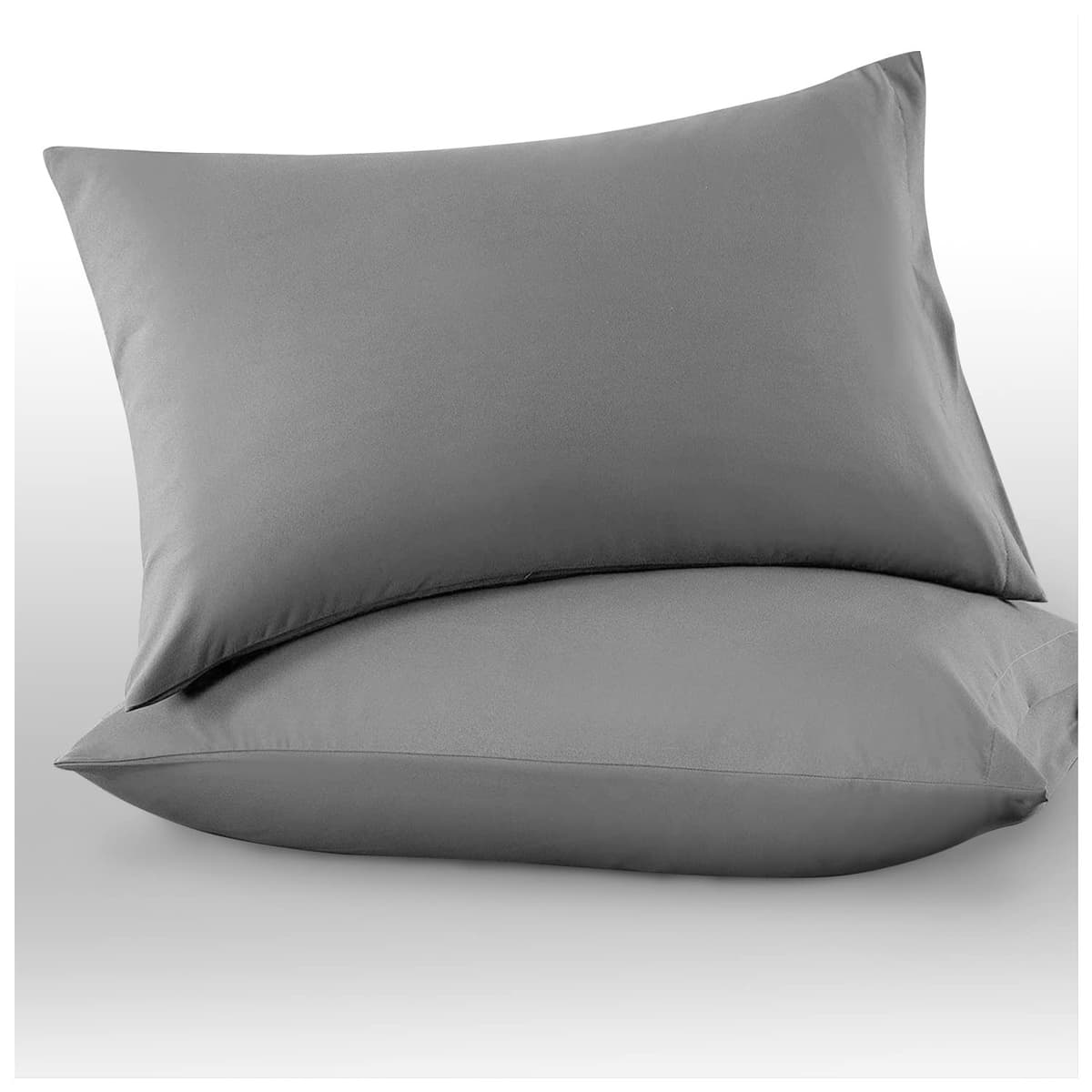 GC GAVENO CAVAILIA Fitted Sheet Single Bed (91 x 190cm) - Grey Bedding Sheets - Plain Dyed Microfiber Bed Sheets Single - (10 inch) 25cm Deep Pocket Bottom Sheet - Easycare - Wrinkle & Fade Resistant — view 83